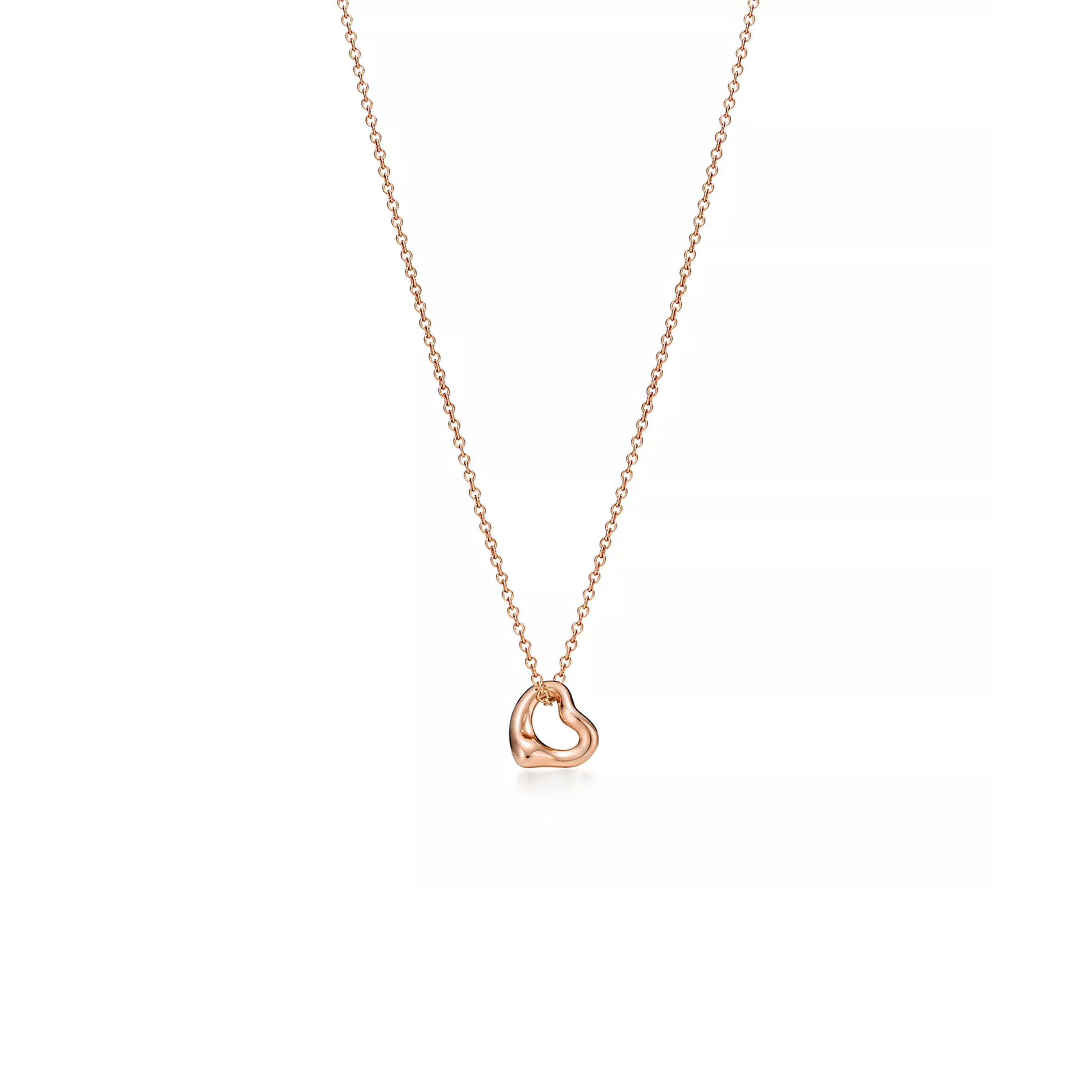 TIFFANY ELSA PERETTI® OPEN HEART PENDANT 60957428 TIFFANY ELSA PERETTI® OPEN HEART PENDANT 60957428